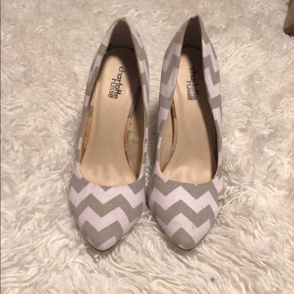 Charlotte Russe size 7 heels - Picture 2 of 5